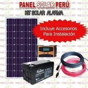 Kit Solar Para Alarma De Seguridad