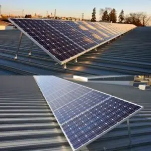 Estructura regulable 10° a 15° Aluminio T6000 AISI 304 / SET x 4 paneles