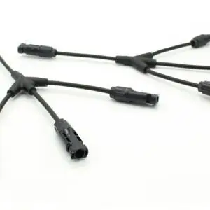 Conector Triple MC4 Multicontact 3 en 1 con Cable