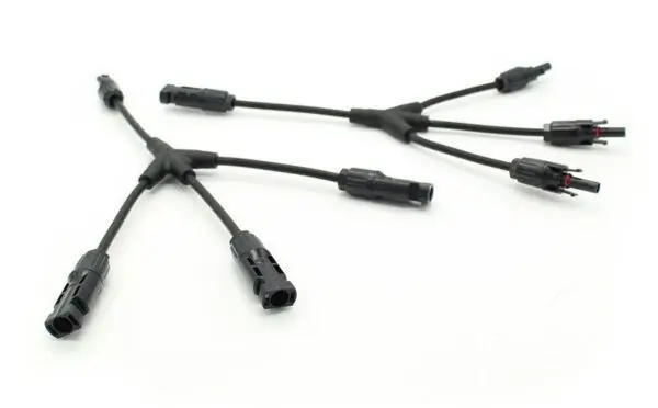 Conector Triple MC4 Multicontact 3 en 1 con Cable