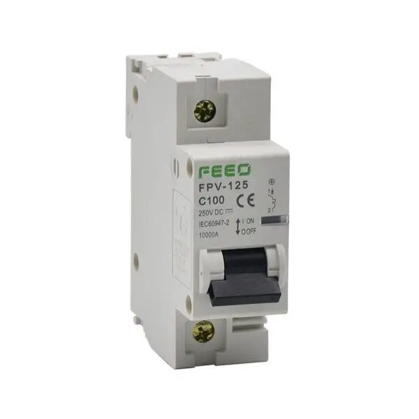 Termomagnético DC 1P 125A 250VDC