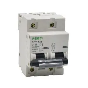 Termomagnético DC 2P 100A 550VDC MCB