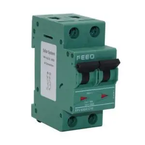 Termomagnético DC 2P 32A 800VDC MCB