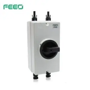 Interruptor aislador impermeable FDIS DC 2P 32A con MC4 DC Isolator