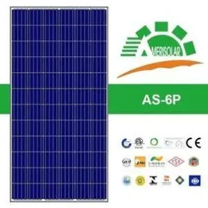 Panel Solar 285W Amerisolar Policristalino