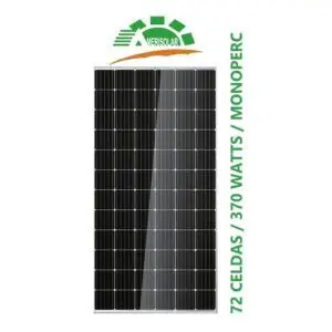 Panel Solar 370Wp Amerisolar Monocristalino PERC