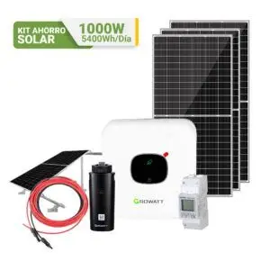 kit ahorro solar directo GROWATT 1000W