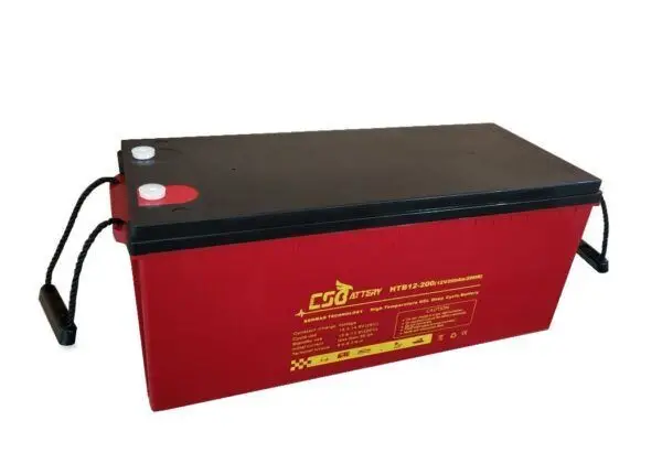 Bateria Solar Gel CSBattery 200A ALTA TEMPERATURA