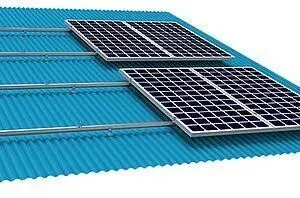 Estructura 0° coplanar Aluminio T6000 AISI 304 / SET x 8 paneles