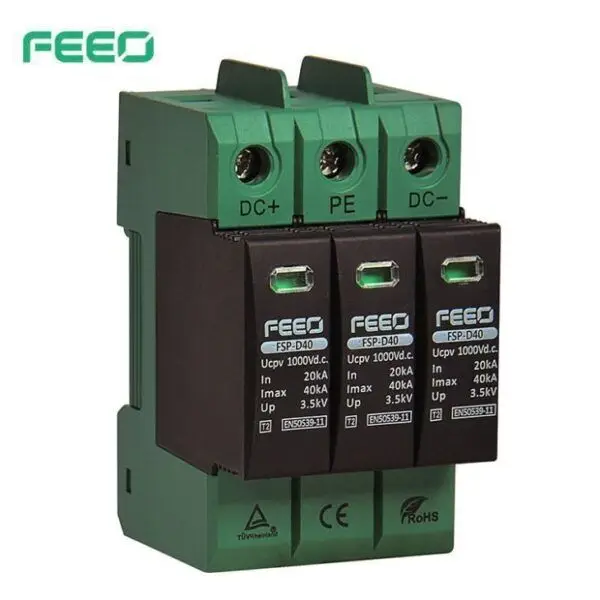 SPD DC FEEO 3P 20-40KA 1000VDC PROTECCION CONTRA SOBRETENCIONES