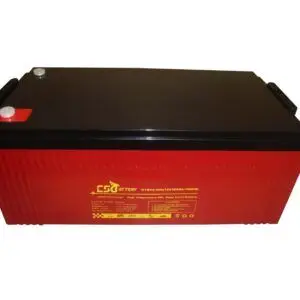 Bateria Solar Gel CSBattery 300A ALTA TEMPERATURA