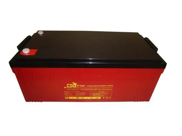 Bateria Solar Gel CSBattery 300A ALTA TEMPERATURA