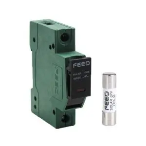 FUSIBLE CILINDRICO FEEO DE 20A + PORTAFUSIBLE 1000VDC