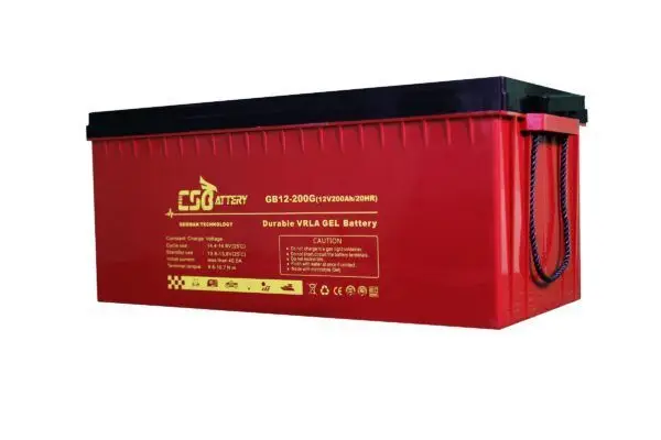 BATERÍA SOLAR 200Ah 12v GEL CSBATTERY