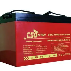 BATERIA DE GEL CSBattery 100Ah 12V