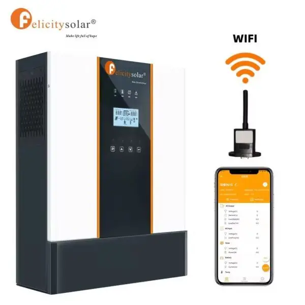 INVERSOR HÍBRIDO FELICITY SOLAR 3KW 24V / CONTROLADOR MPPT PV500V