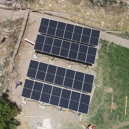 bombeo con paneles solares 10hp